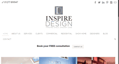 Desktop Screenshot of inspiredesigninteriors.co.uk